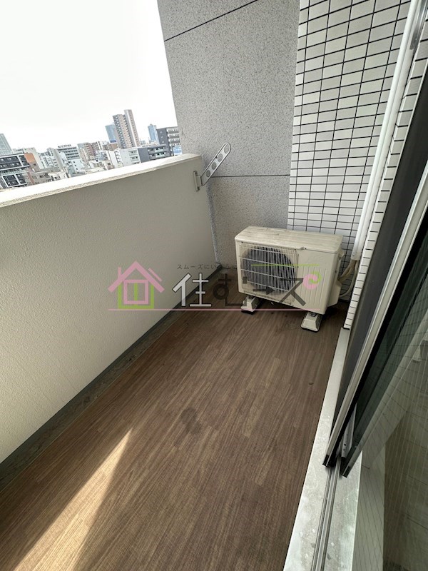 グランカリテ日本橋 ベランダ