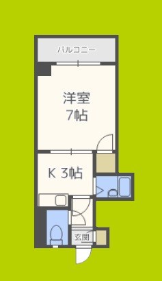 スマイルハイツ桃谷 間取り