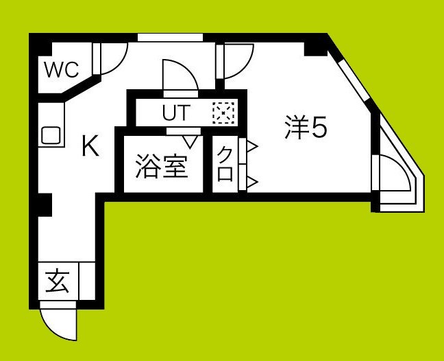 RITZ Parks kyoumachibori 間取り