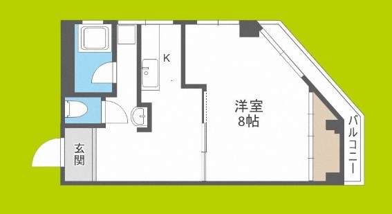 双輪コーポ2号館 間取り