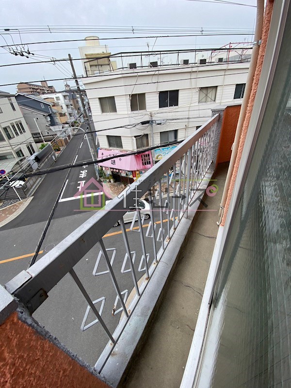 双輪コーポ2号館 ベランダ
