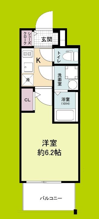 エスリードレジデンス大阪福島シティウエスト 間取り