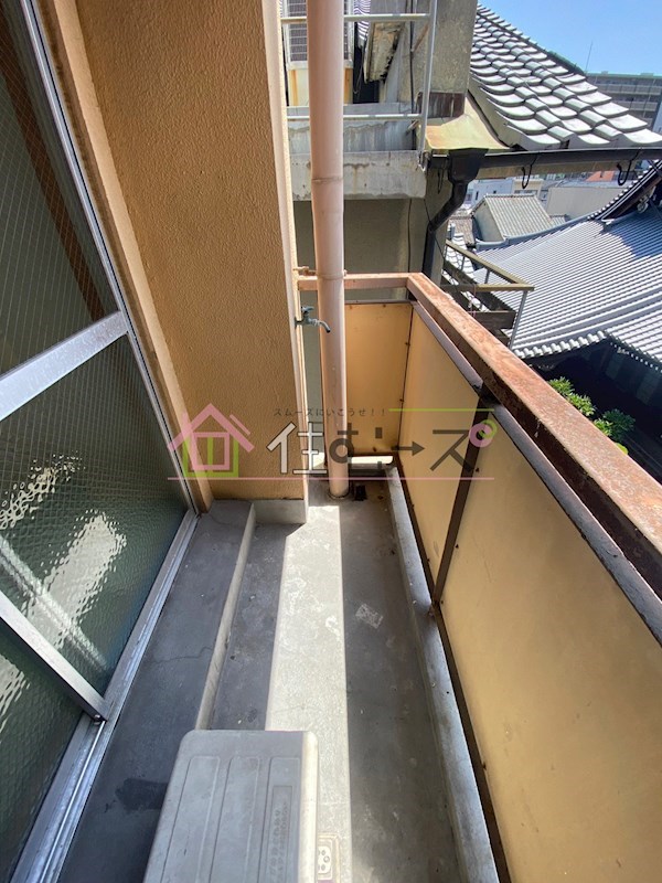 池内マンション ベランダ