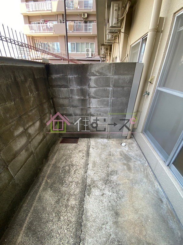 東三国グランドハイツ北 ベランダ