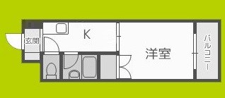 東洋プラザ泉尾 間取り