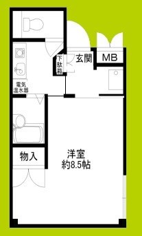 センターハウス 間取り