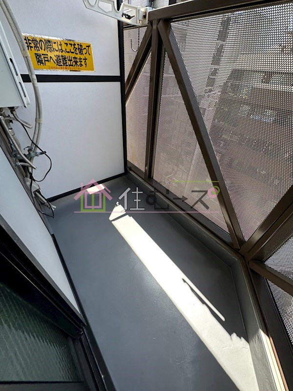 ラピス天満橋 ベランダ