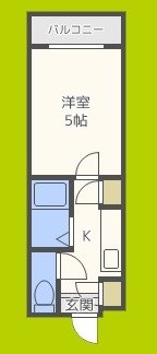 シャルマンフジ住吉壱番館 間取り
