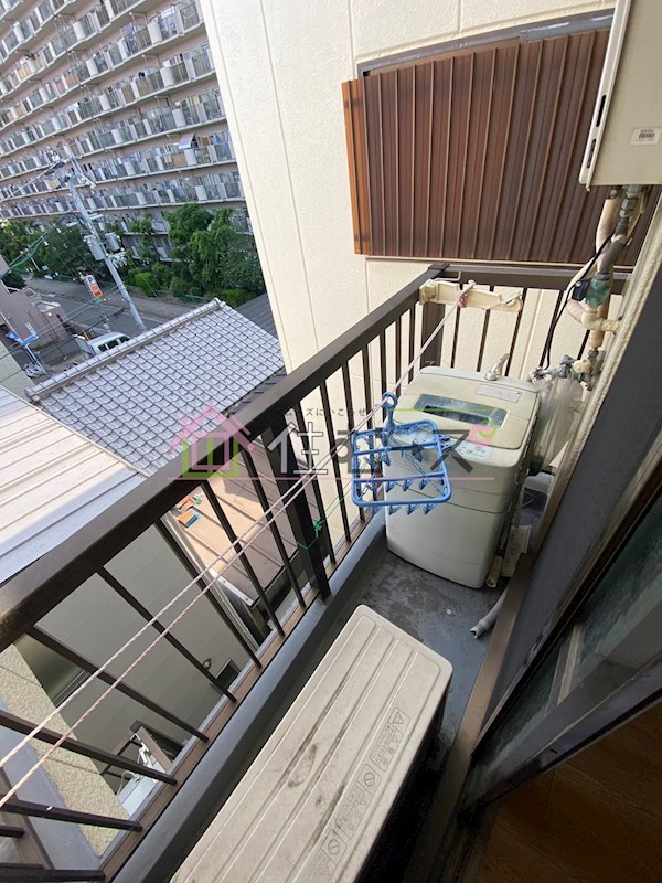 玉出ハイツ ベランダ