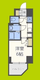 W-STYLE難波 間取り