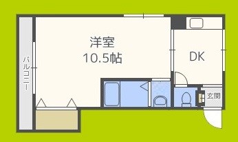 コーポ長野 間取り