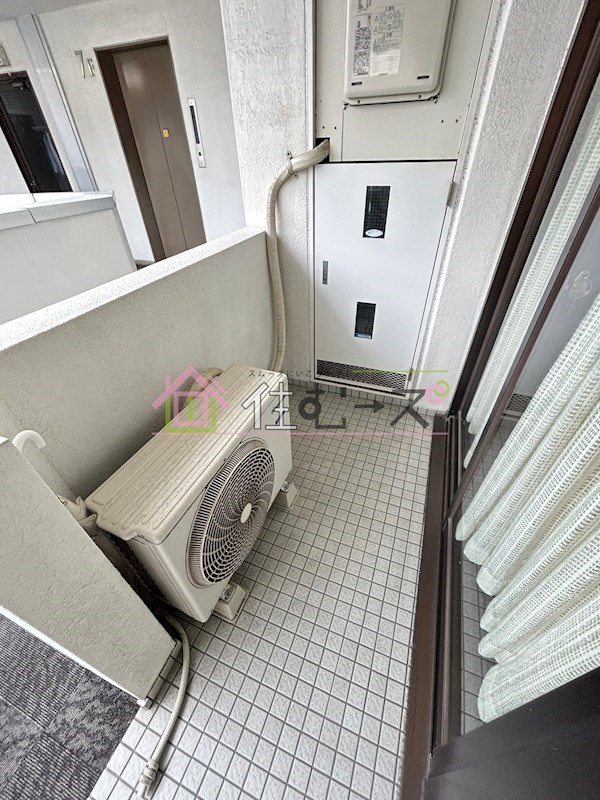 アヴァンセ天王寺 ベランダ