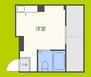 ビジタル浪速3 間取り