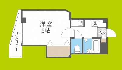コーポ牧野 間取り