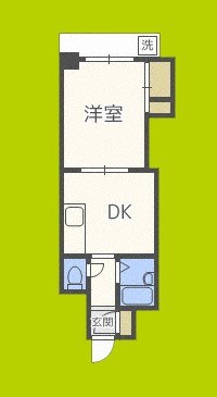 ノルデンハイム天神橋  間取り