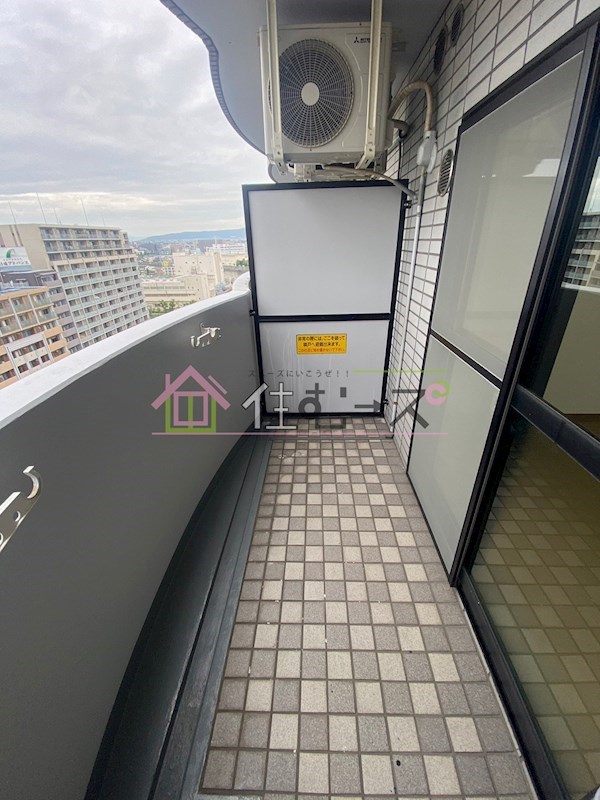 ノルデンハイム東三国 ベランダ