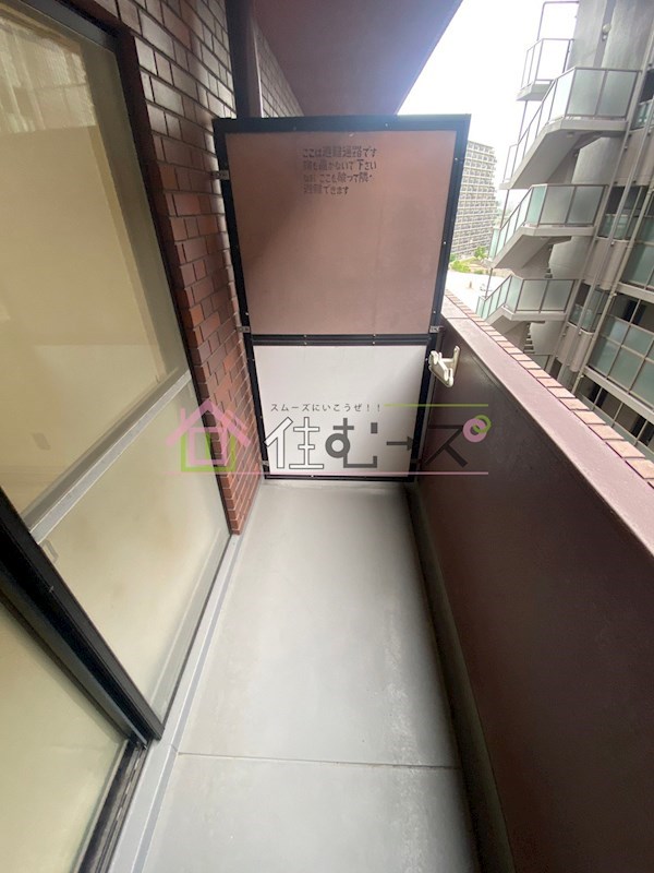 ミフネセントラルベア東三国 ベランダ