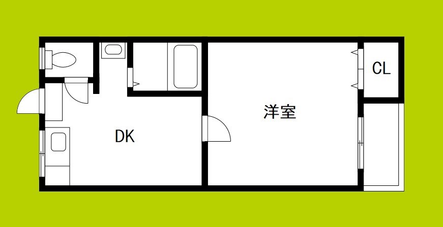 ルミエール九条 間取り