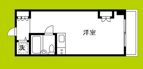 ファミールハイツ北大阪5号棟弐番館 間取り