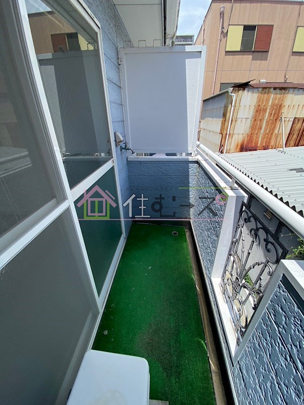 桜リバーテラス ベランダ