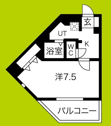 SWISS難波西 間取り