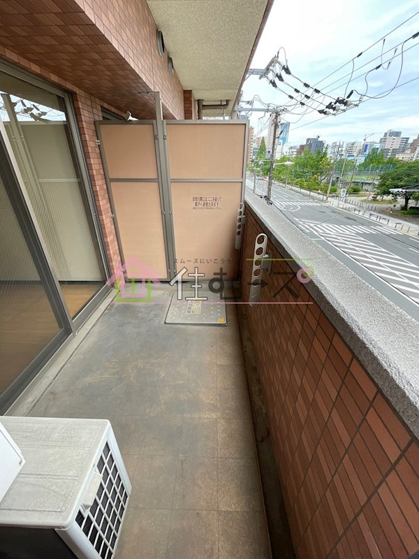 グランシス難波西 ベランダ