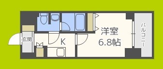 KDXレジデンス難波南 間取り