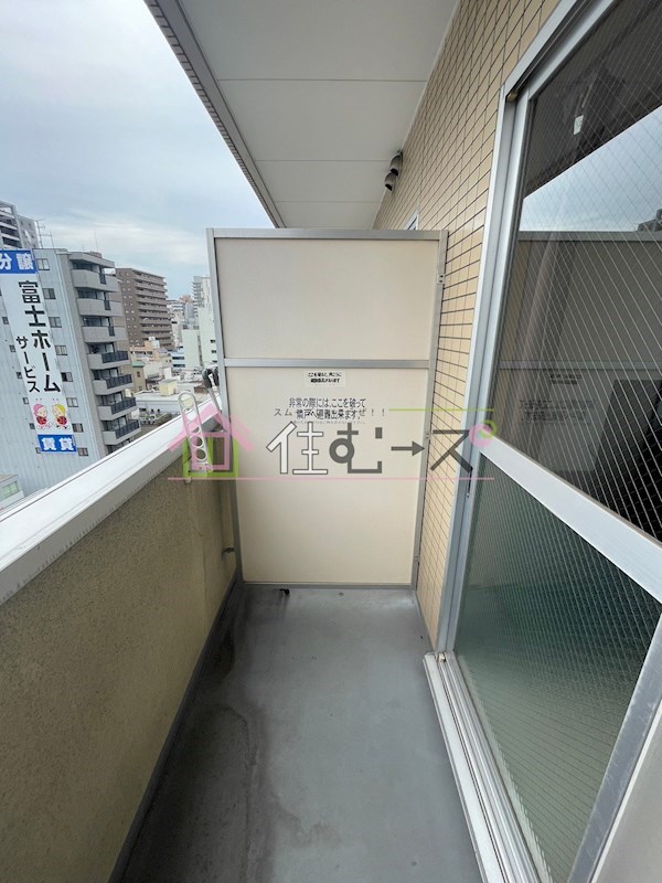サンクール松屋町 ベランダ