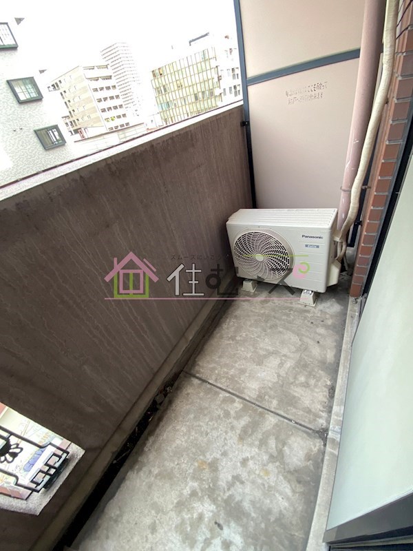 グラシア松屋町 ベランダ