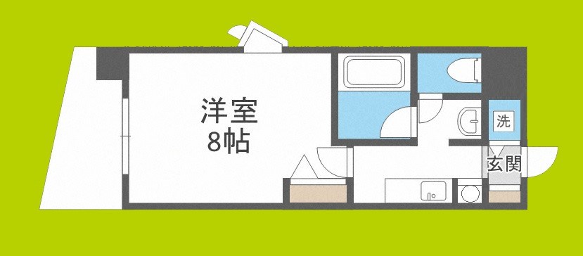 リアンジェ難波 間取り