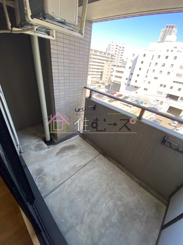 アブレスト桜川 ベランダ