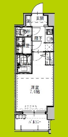 S-RESIDENCEドーム前千代崎 間取り