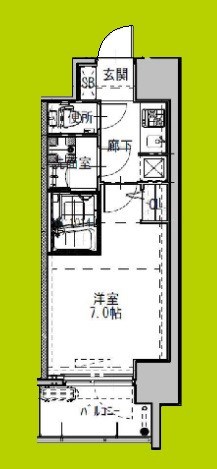 S-RESIDENCEドーム前千代崎 間取り