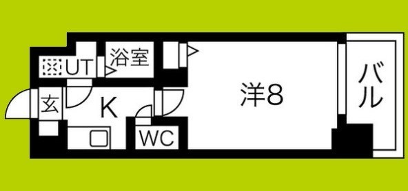 フレイランス　NAMBA PLACE 間取り