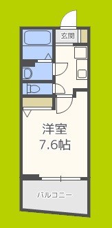 ルクレ阿波座レジデンス 間取り