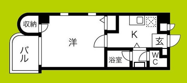 オーキッドコート西大橋 間取り