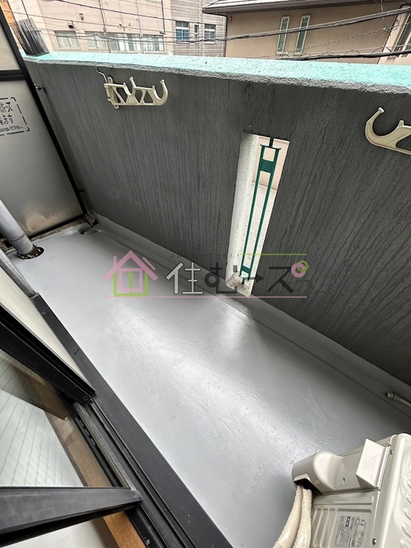 グリーンスクエア ベランダ