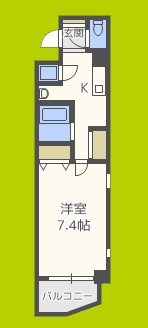 MARION KITAHORIE ANNEX 間取り