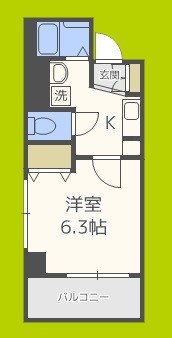 みおつくし東なんば 間取り