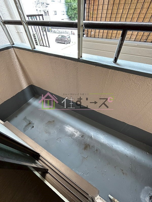 玉出西1024マンション ベランダ