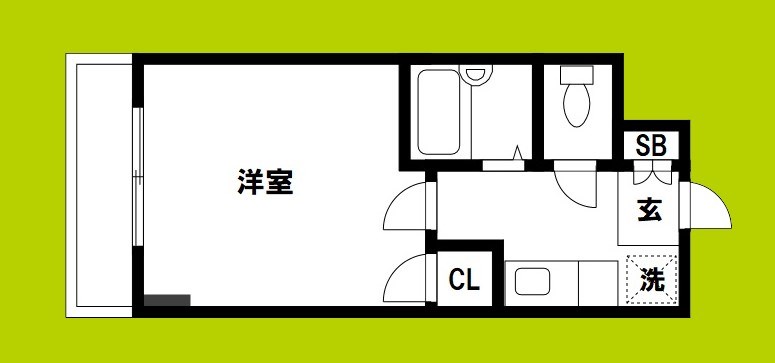 メゾンラフィネ 間取り図
