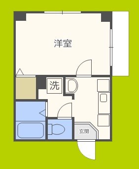 エスコート桑津 間取り