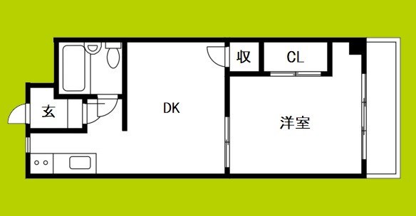 グリーンパークハイツ 間取り