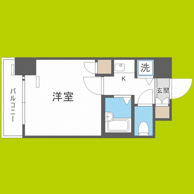 リーガル新大阪Ⅴ 間取り