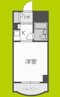 エステハイツ塚本 間取り