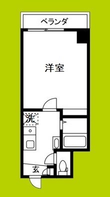 LakiaMaison難波南 間取り