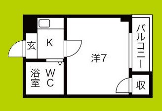 コスモレジデンス墨江 間取り