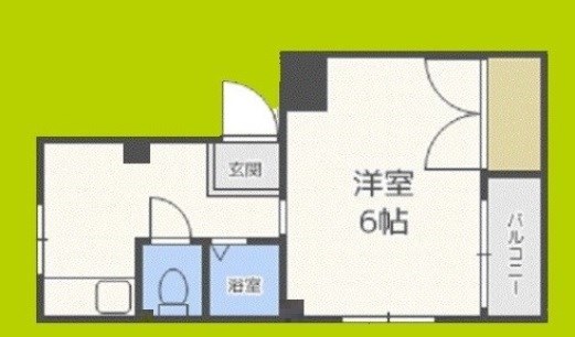 ジュネス阿倍野 間取り