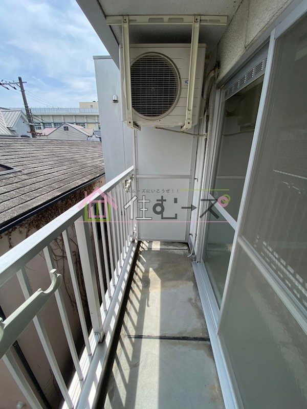 サンシャイン高殿 ベランダ