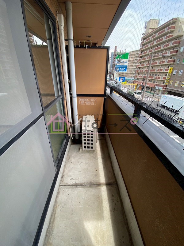 インターナショナル関目 ベランダ